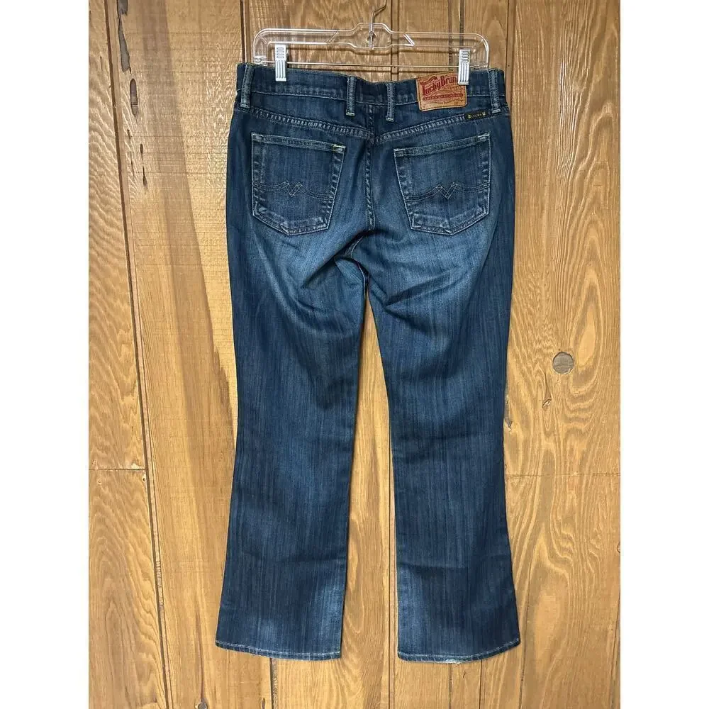 Lucky Brand 7WD1405 Sweet n Low Straight Leg With Slight Flare Women’s Size 8/29
